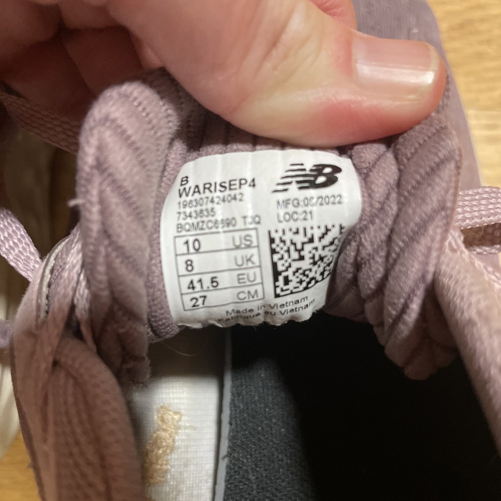 New Balance Fresh Foam Arishi v4 Purple Running Shoes Womens 10 - Picture 11 of 11